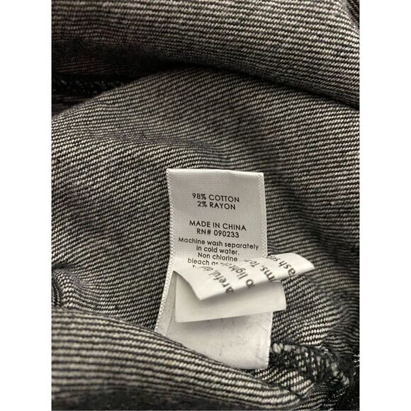 PacSun Black Jean Jacket Size M/L - Picture 4 of 4